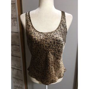 Victoria's Secret Medium Animal Print Satin Casual Nightie Occasion Top